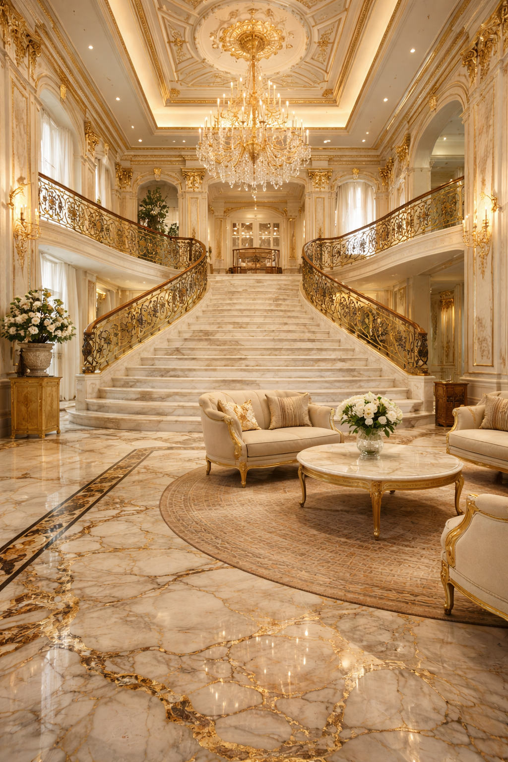 Beykoz Mermer Granit Zemin Uygulamaları